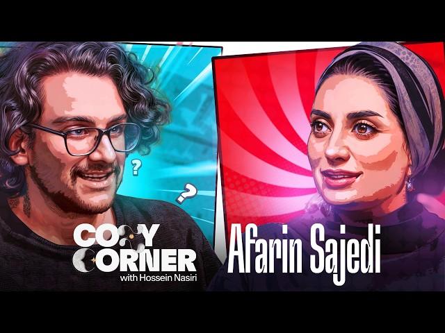 Corner 39: Afarin Sajedi | نقاشی که خارجی‌ها خودشان را شبیه کارهایش گریم می‌کنند