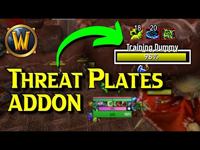 BEST Custom Nameplates Addon in WoW | Threat Plates Settings Guide