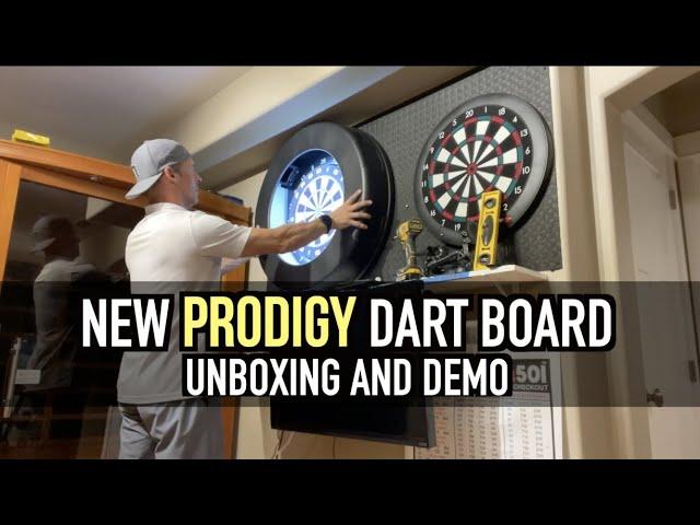 Unboxing and Demo: Prodigy Automatic Scoring Dartboard System on Ironman Darts