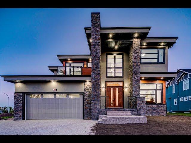 Striking Architecture in Chestermere Calgary Real Estate Video Tour - 756 E Lakeview Rd