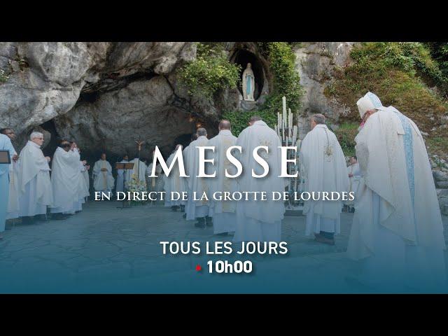 Messe depuis la Grotte de Lourdes - 20/12/2024