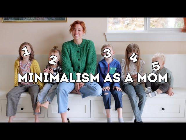 Basic Minimalism As A Mom