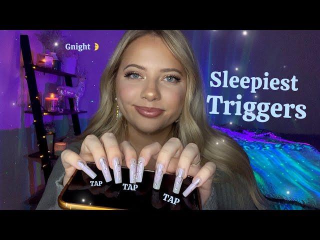 Asmr the SLEEPIEST trigger assortment to help you fall and stay asleep  40min of tingly bliss