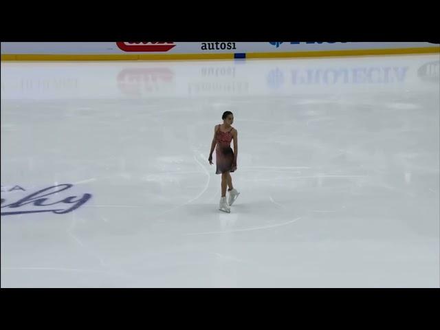 Kamila Valieva. Short Program. Finlandia Trophy 2021