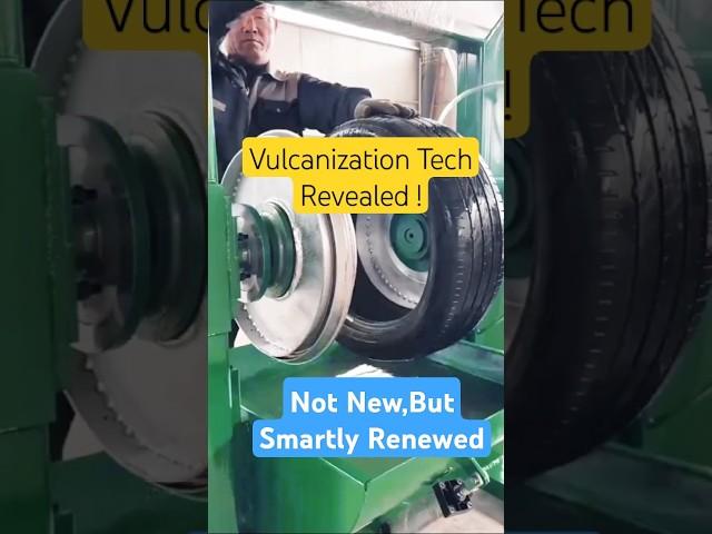 Crazy Tire Vulcanizing Machine Turns Worn to Reborn