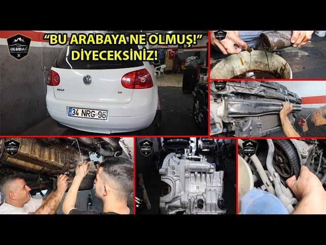 OTOMATİK ŞANZIMAN ARABA VİTESE GEÇMİYOR-TRİGER KAYIŞI DEĞİŞİMİ (Volkswagen Golf 5 1.6 Midline Motor)