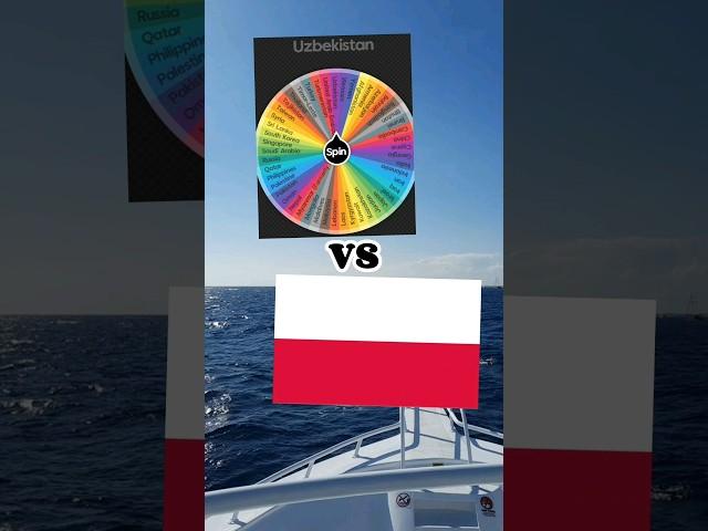 North America VS Europe VS Asia || Nicaragua VS Poland VS Uzbekistan #countrycomparison #comparison