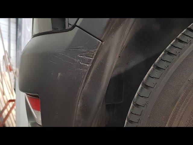 Car Repair: My Speciality (bumper texture repair)