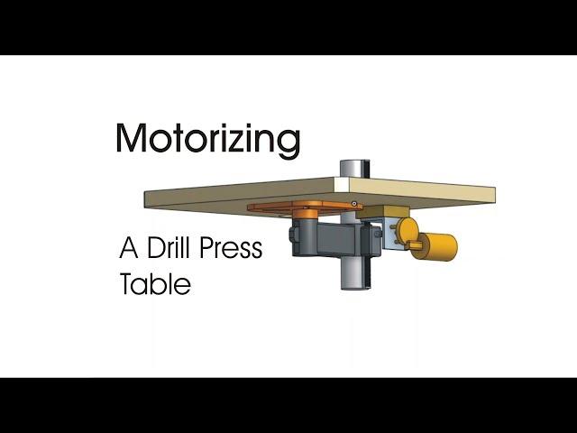 Motorizing a Drill Press