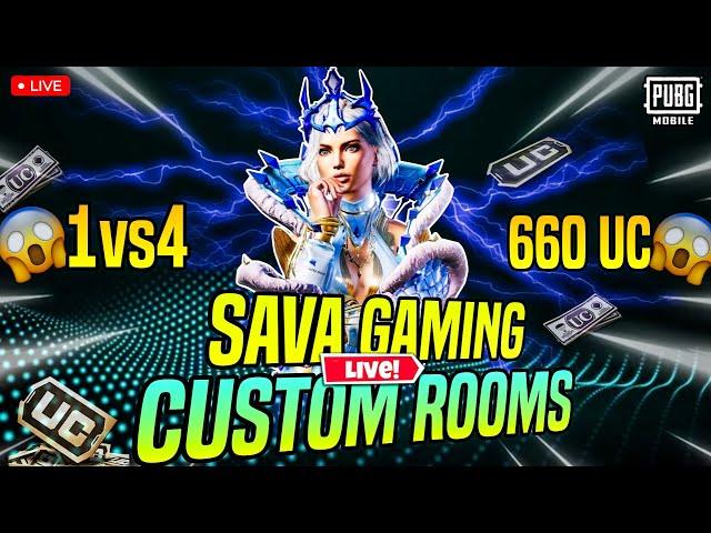 1vs4 GET 660ucCUSTOMS ROOMS |PUBG MOBILE #pubgmobile #customroom #pubg #live