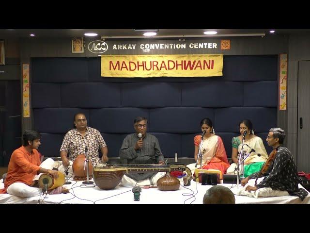 Madhuradhwani-Lectcheri:Shyama Shastri Lineage  N Ravikiran Chitravina