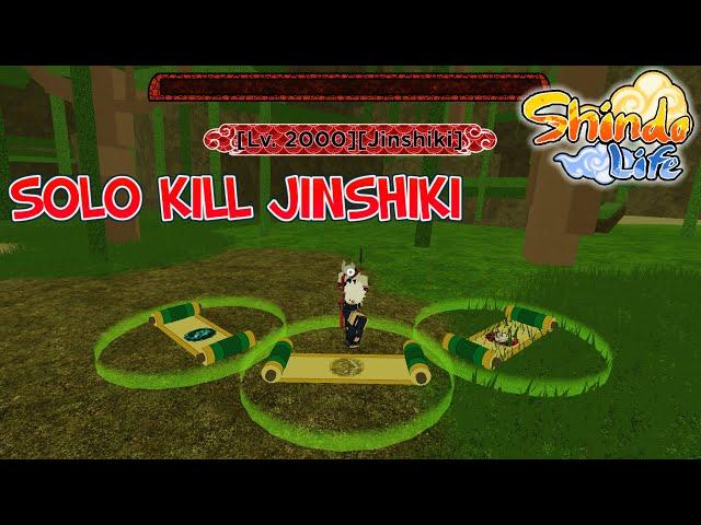 Shindo Life Event Update Guide How to Solo Grind JINSHIKI Boss...Shindo Life Update Roblox