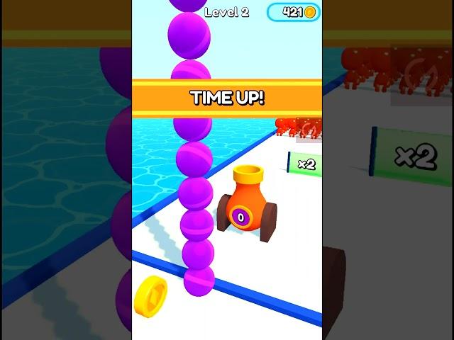 Stack Shooter 2 Level Fail 3 - Best Gameplay Walkthrough Android, iOS Games #shortvideos