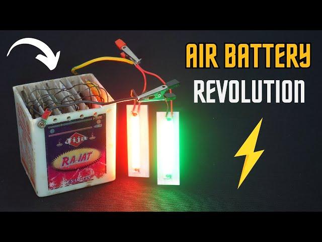 How To Make an Aluminium Air Battery | Experiment for Free Electricity This Winter!