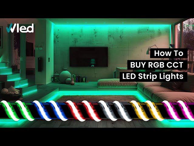 How To Buy RGB CCT LED Strip Lights - [Wholesale LED Lights]