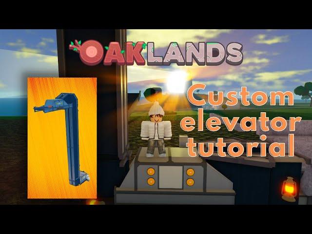 Simple custom elevator tutorial (ANY SIZE) - ROBLOX Oaklands