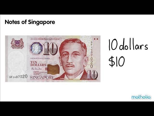 Notes of Singapore - Money