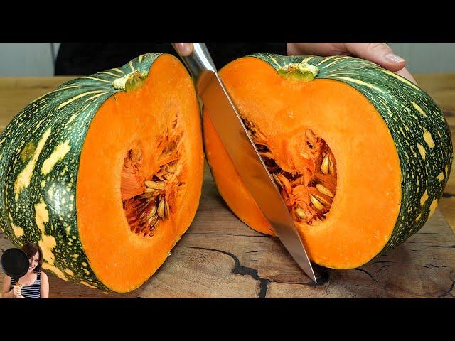  Pumpkin tastes better than pizza! Just grate the pumpkin and add eggs. ASMR