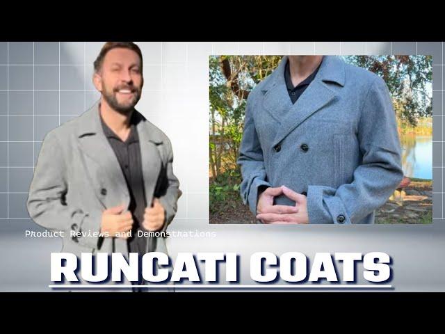 Runcati Men's Trench Coats!  Premium Trench Coat Review