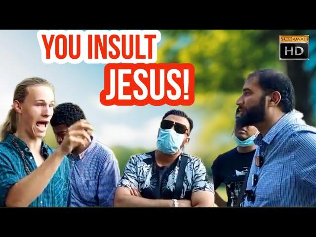 You insult Jesus! Adnan Vs Christian | Speakers Corner | Hyde Park