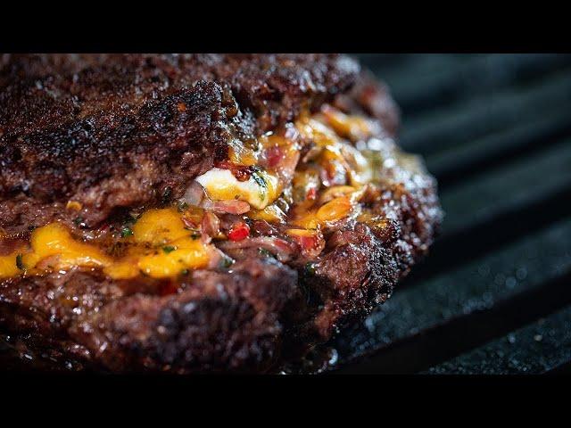 Serbian Stuffed Burger | Recipe | Almazan Kitchen