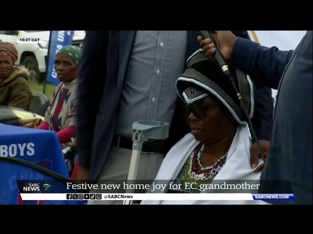 Chippa Mpengesi Foundation hands new home to EC grandmother