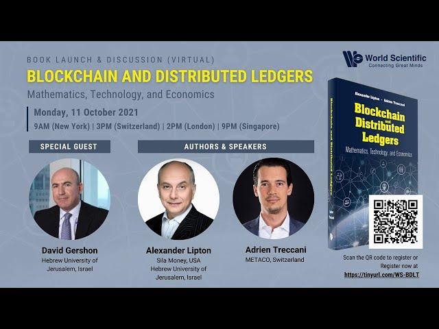 Book Launch & Discussion: Blockchain and Distributed Ledgers: Mathematics, Technology, and Economics