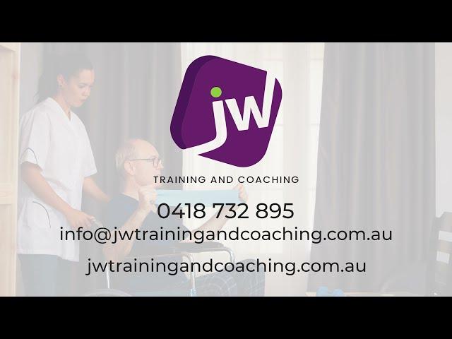 JW Training & Coaching - Contact Sent Video