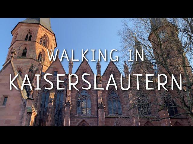 Trip to KAISERSLAUTERN, Germany  | Walking Tour