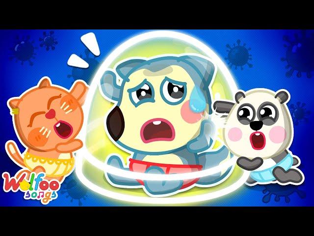 Don't Feel Lonely, Baby!  When Baby Is Sick Song  Wolfoo Nursery Rhymes & Kids Songs