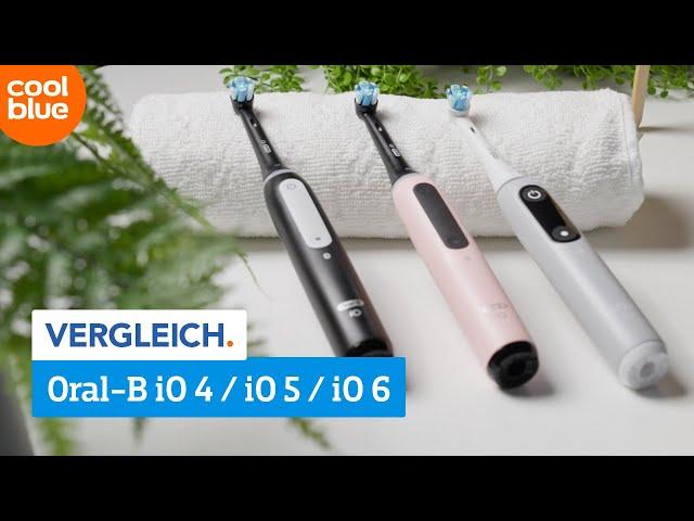 Oral-B iO 4/ iO 5/ iO 6 Zahnbürsten | Vergleich