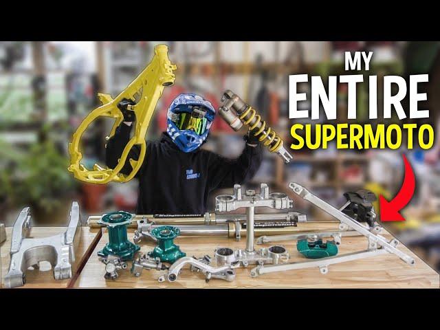 The CLEANEST Supermoto EVER? | RM125 Rebuild Series Ep2