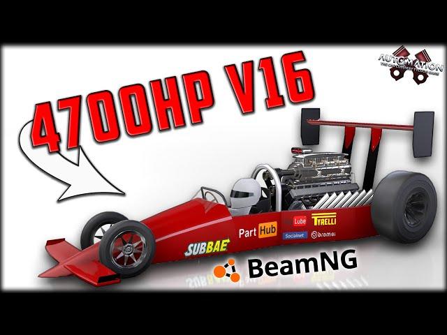 Building The Highest HP Car In Automation!!! Automation - BeamNG