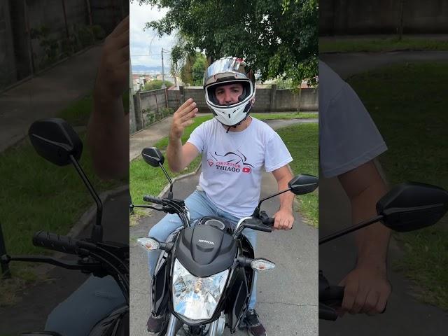 Como sair com a moto na Rampa