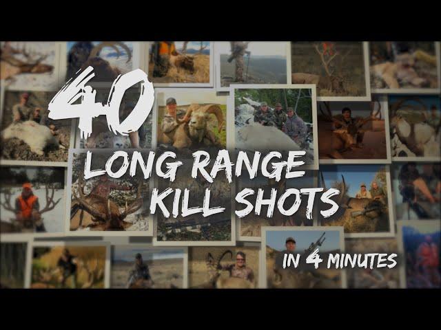 40 LONG RANGE KILL SHOTS IN 4 MINUTES