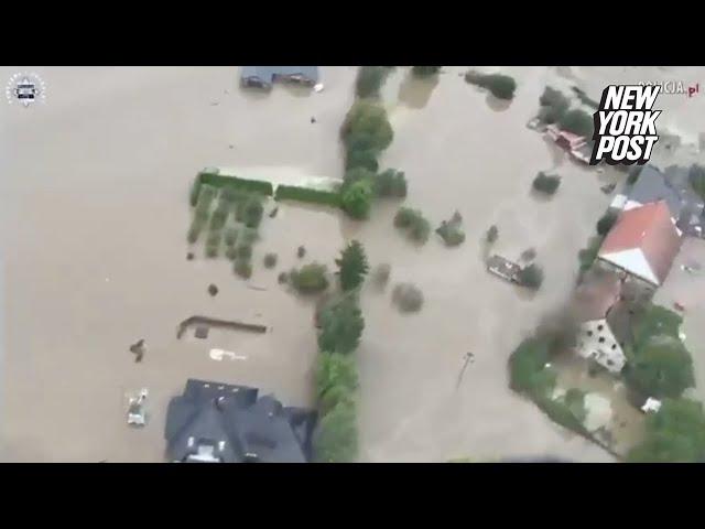 Massive floods hit Poland, state of natural disaster delcared