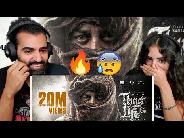  REACTING To THUG LIFE | KH234 | Title Announcement | Kamal Haasan | Mani Ratnam | AR Rahman