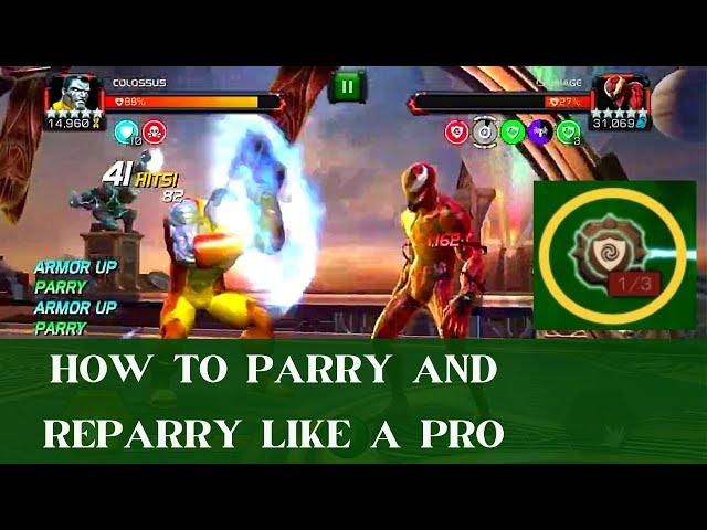 How To Parry And Reparry Like A Pro