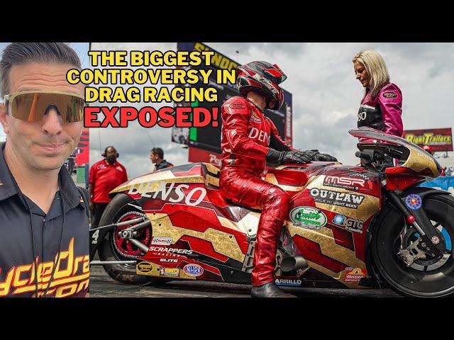 CONTROVERSY ERUPTS in NHRA Pro Stock Motorcycle!