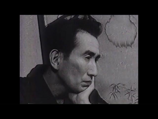 【貴重映像】太宰治～「死を人質に生きた男」