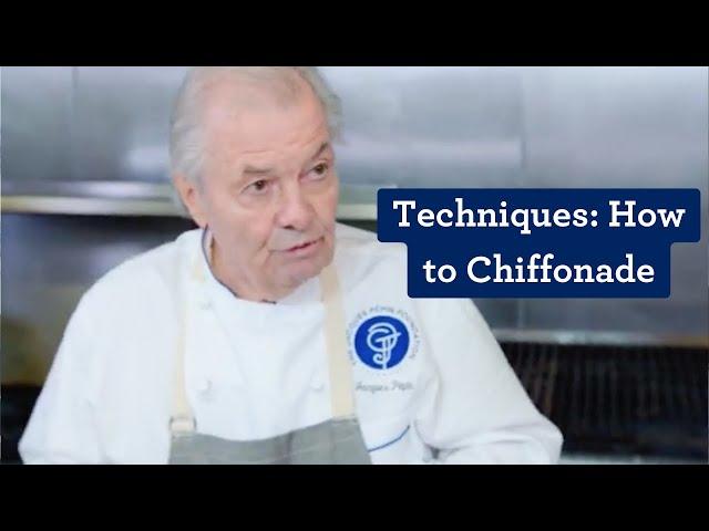 Knife Skills: How to Chiffonade