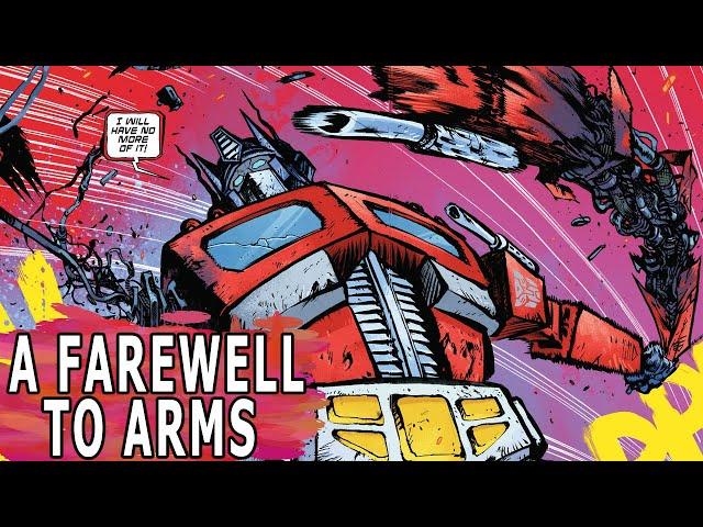 Optimus Prime is armed and dangerous in Transformers #3 (Energon Universe Discussion) Skybound 2023