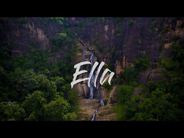 Sri Lanka From Above -  Ravana Falls | Dunhinda Falls - 4K DJI Mavic Air 2s