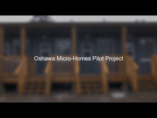 Oshawa Micro-Homes Pilot Project