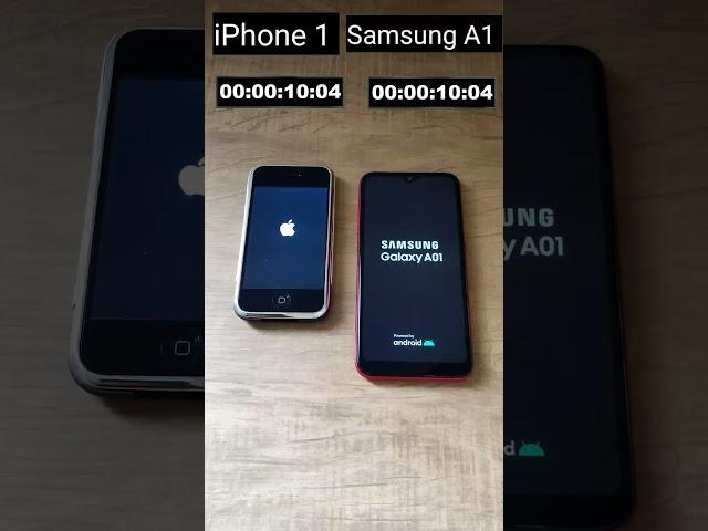 iPhone 1 VS Samsung A1 #shorts