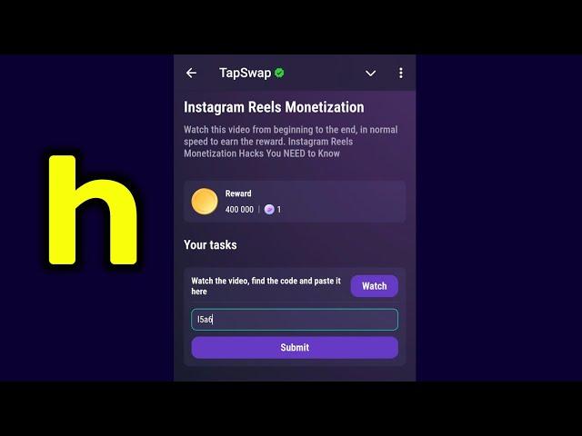 Instagram Reels Monetization | Tapswap Code | Instagram Reels Monetization Hacks You NEED to Know