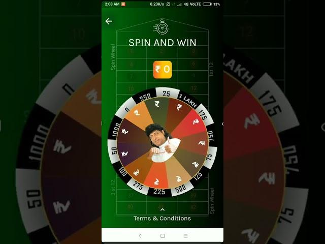 Boby chemmanur boche fans app spin &win game. eligible for Grand Lucky Draw of Rs.1lakh boche Bumber