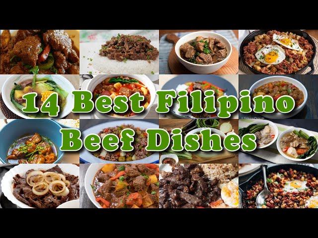 14 BEST FILIPINO BEEF DISHES | FILIPINO BEEF RECIPES | FILIPINO FOOD | Pepperhona’s Kitchen