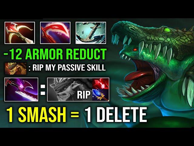 NEW 7.37C BROKEN HERO 1 Shot Invisible 12 Armor Reduct with Desolator Silver Edge Tidehunter Dota 2