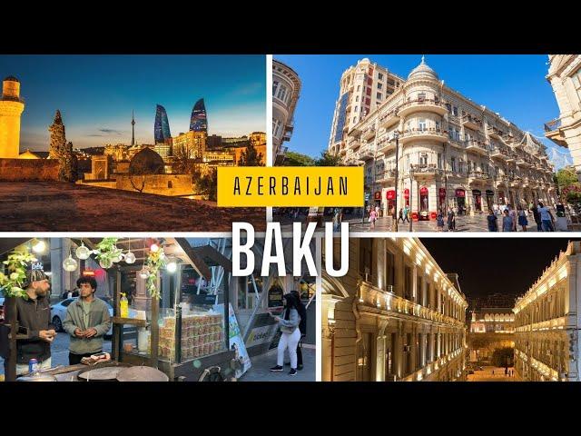  Baku, Azerbaijan: Discover the Underrated City – 4K Walking Tour